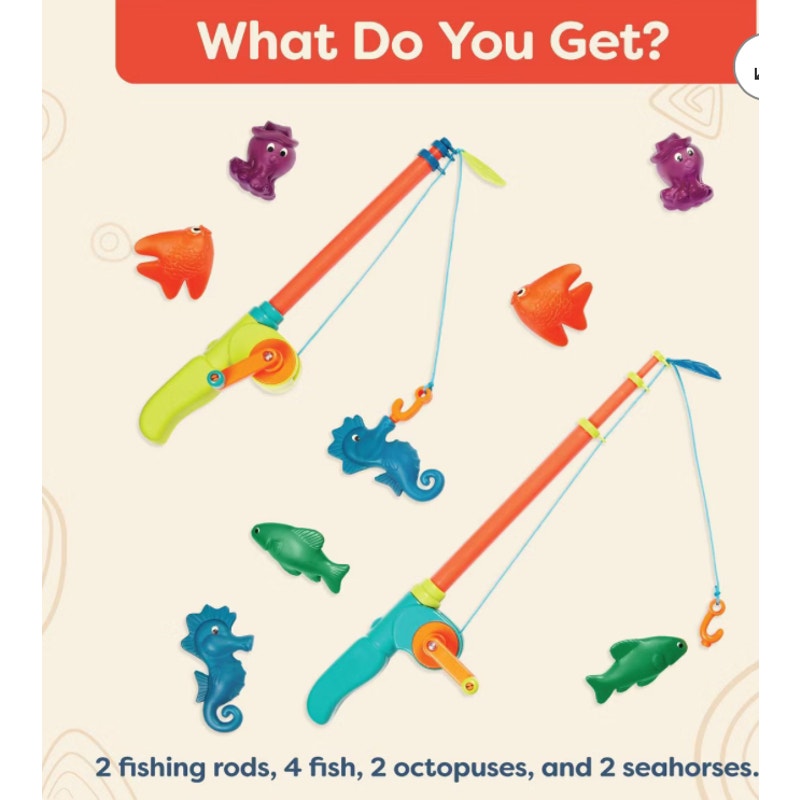 B. toys - Color-Changing Fishing Set - Little Fisher's Kit