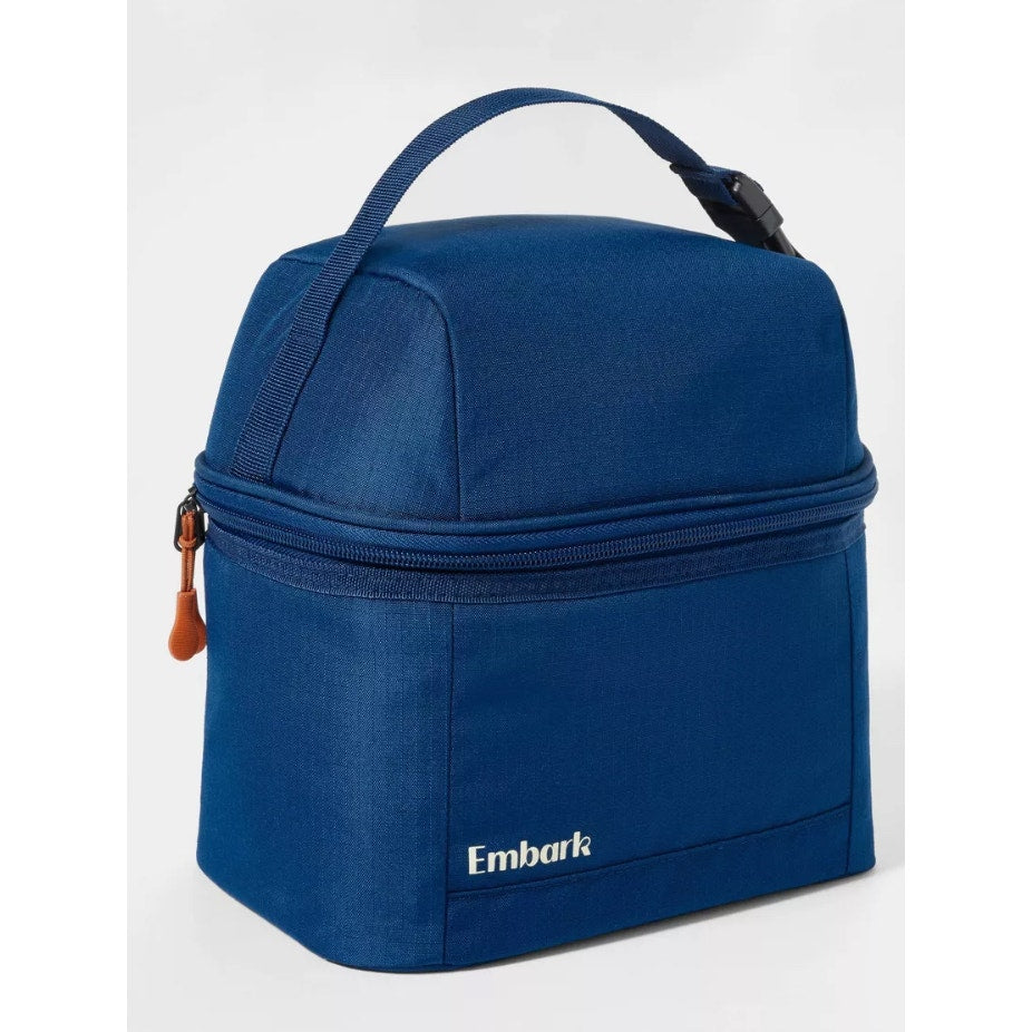 Dual - Compartment Lunch Bag Navy - Embark