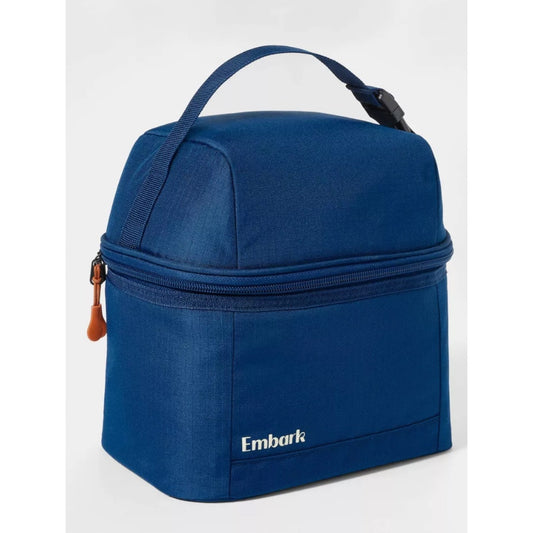 Dual - Compartment Lunch Bag Navy - Embark