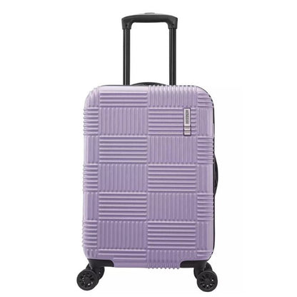 American Tourister NXT Hardside Large Checked Spinner Suitcase