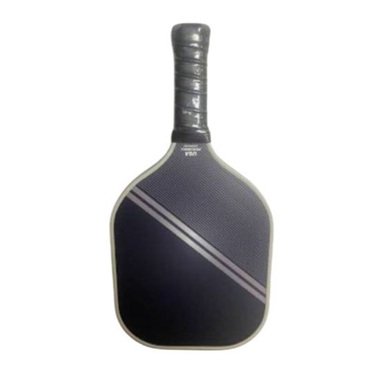 New - 13 MM Black with Gray Stripes Pickleball Paddle