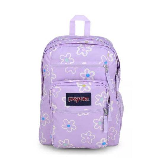 JanSport Big Student 17.5" Backpack - Fresh Floral Lilac