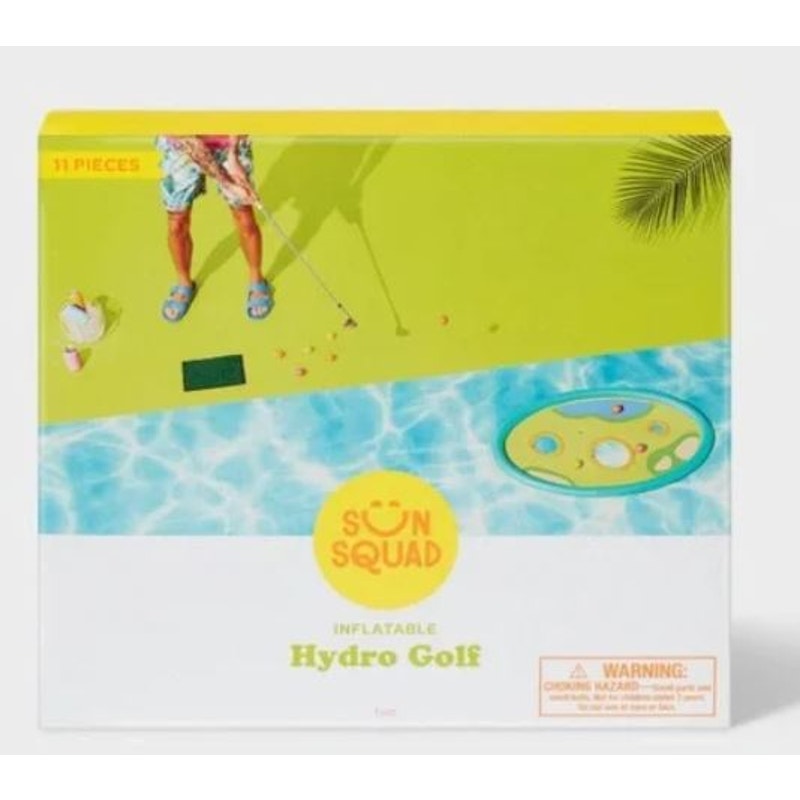 11pc Inflatable Hydro Golf Set