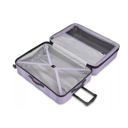 American Tourister NXT Hardside Large Checked Spinner Suitcase