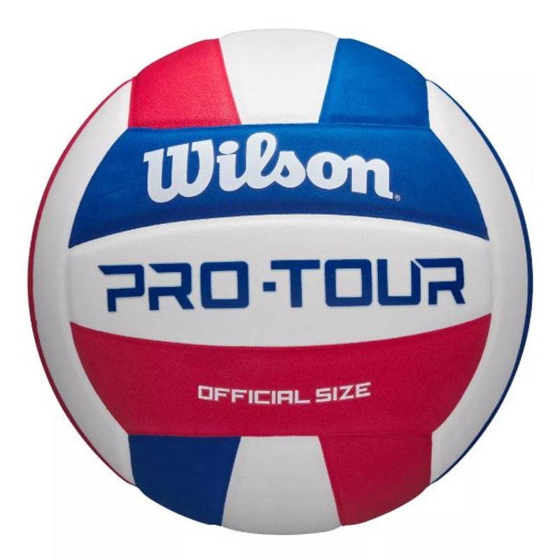 Wilson Pro Tour Volleyball - Red/White/Blue