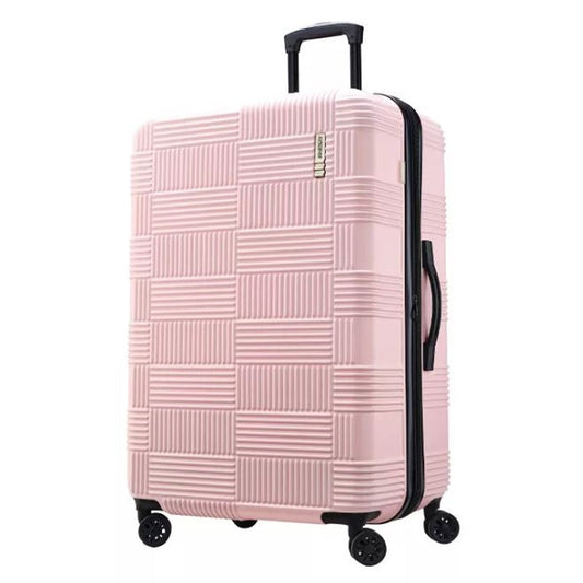 American Tourister NXT Hardside Large Checked Spinner Suitcase