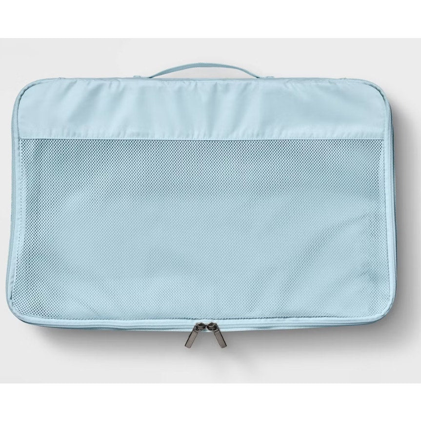 Extra Large Packing Cube & Clear Pouch Set Muddy Aqua - Open Story™