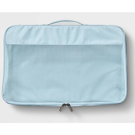 Extra Large Packing Cube & Clear Pouch Set Muddy Aqua - Open Story™