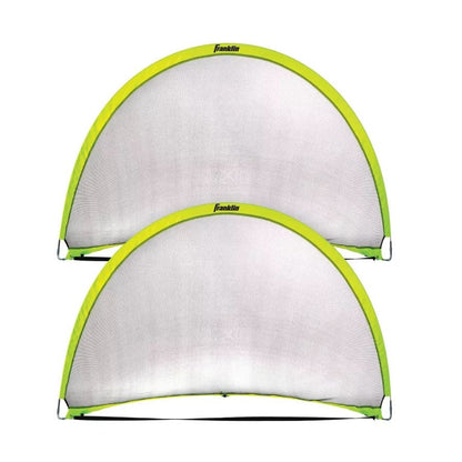 Franklin Sports 4'x3' Blackhawk Pop Up Soccer Goal Set with Carry Bag