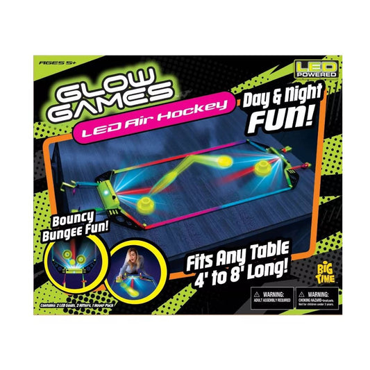 Glow Games Table Air Hockey