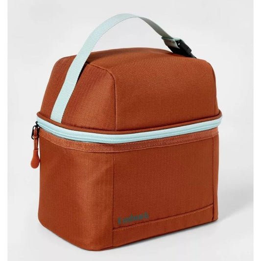 Dual-Compartment Lunch Bag Brown - Embark™️