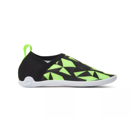 Speedo Kids' Beach Booties - Black/Neon Green