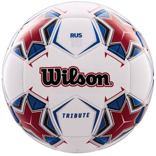 Wilson Tribute Size 5 Soccer Ball - Red/White/Blue