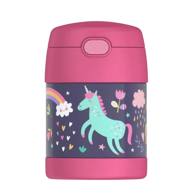 Thermos 10oz FUNtainer Food Jar with Spoon - Unicorns