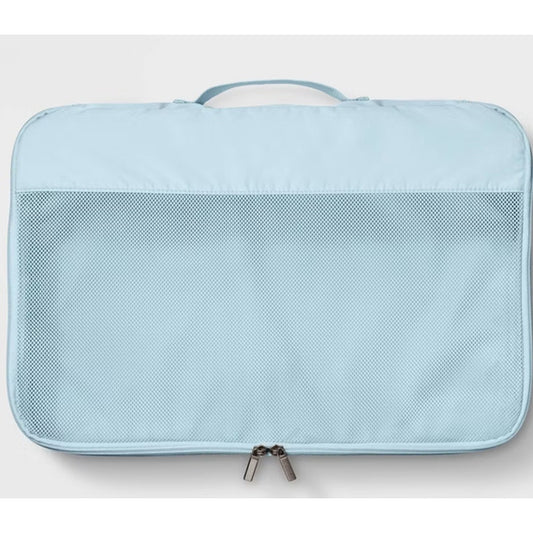 Large Packing Cube & Clear Pouch Set Muddy Aqua - Open Story™