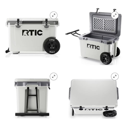 RTIC Outdoors 52qt Ultra-Light Wheeled Hard Sided Cooler