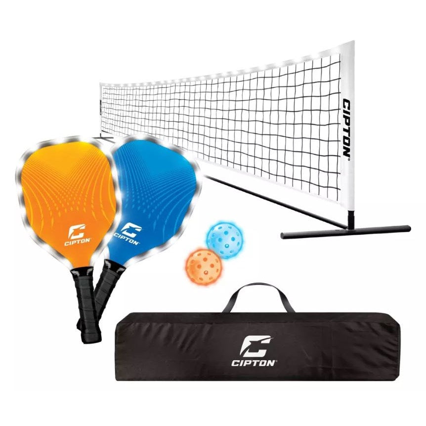 CIPTON LED Pickle Ball Net Set - 7pc