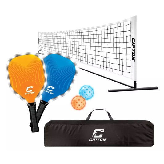 CIPTON LED Pickle Ball Net Set - 7pc